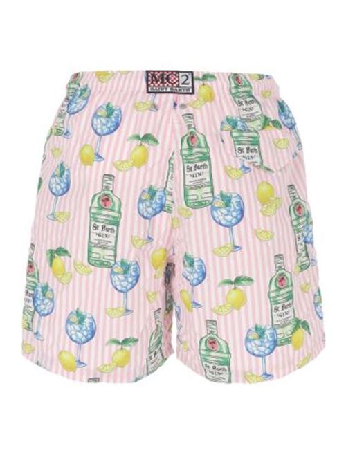 Light pink/multicolour man beachwear MC2 Saint Barth | LIGHTINGLIG000103526F